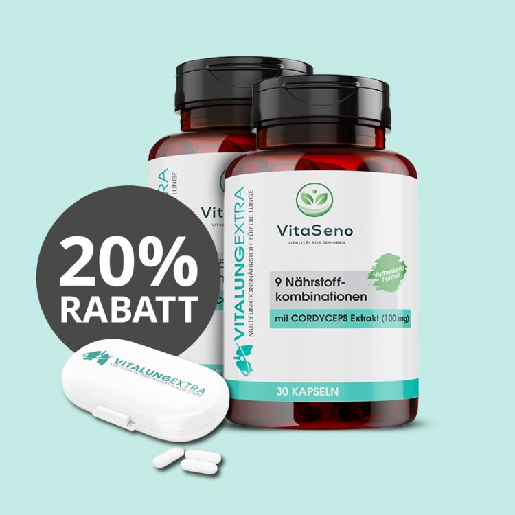 Rabattaktion Gesund im Alter Magazin... - VitalungExtra - Mit Cordyceps aus der TCM und wertvollen Vitaminen