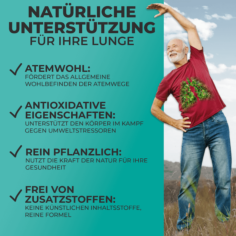 VitalungExtra - Mit Cordyceps aus der TCM und wertvollen Vitaminen