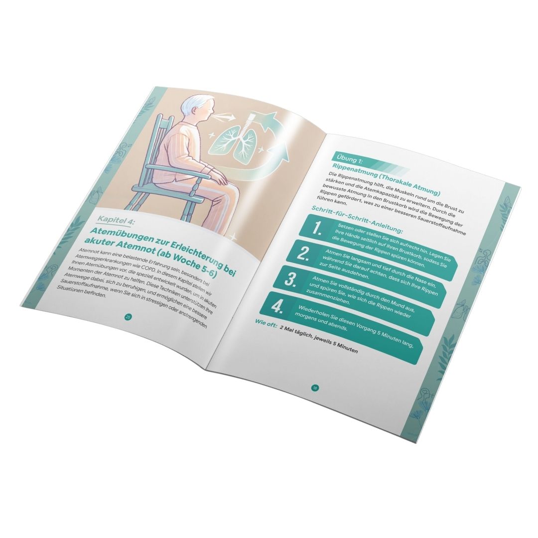 Vitalung Atemübungsbuch – Ihre einfache Lösung für mehr Atemkraft und Wohlbefinden