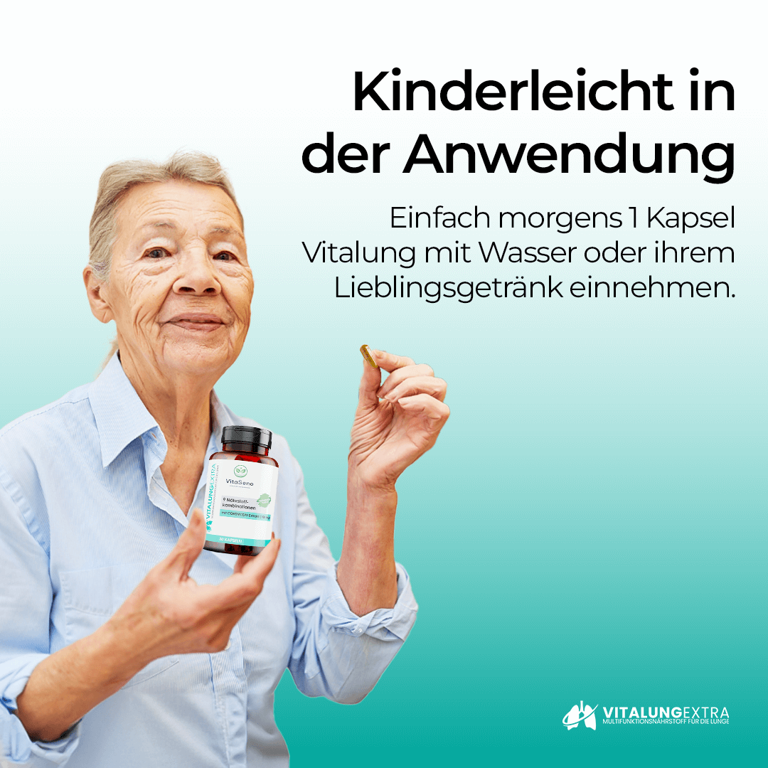 VitalungExtra - Mit Cordyceps aus der TCM und wertvollen Vitaminen