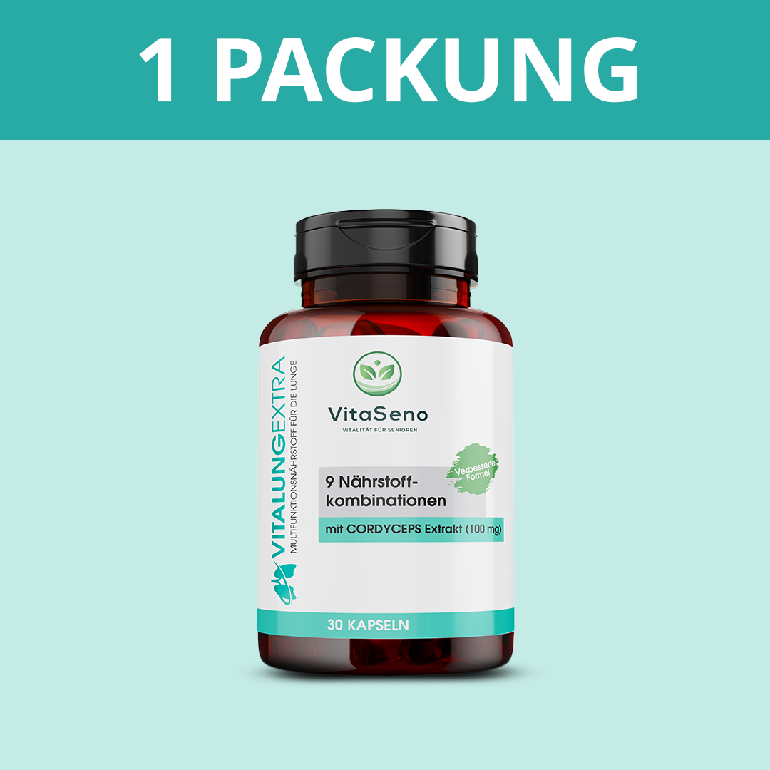 VitalungExtra - Mit Cordyceps aus der TCM und wertvollen Vitaminen