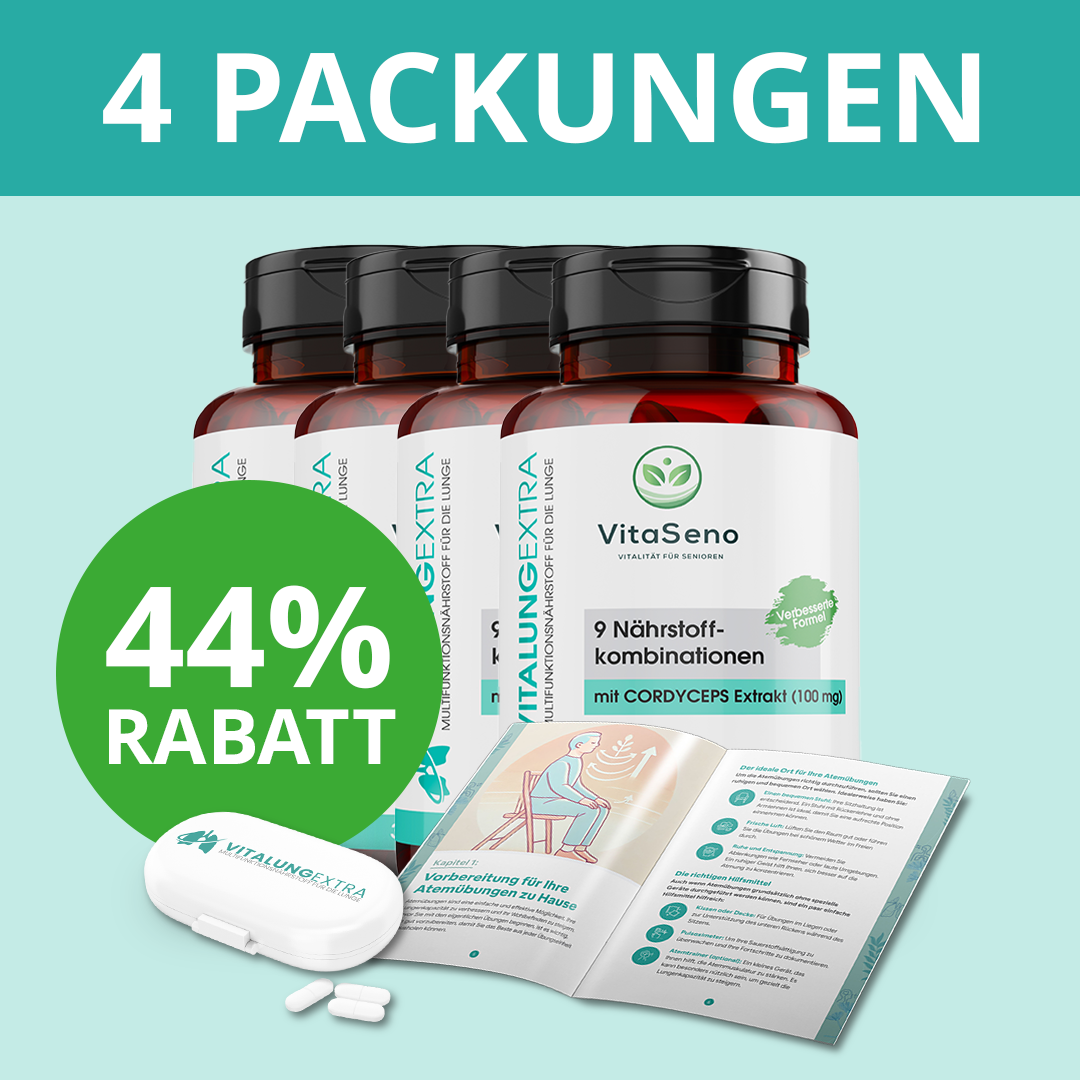VitalungExtra - Mit Cordyceps aus der TCM und wertvollen Vitaminen