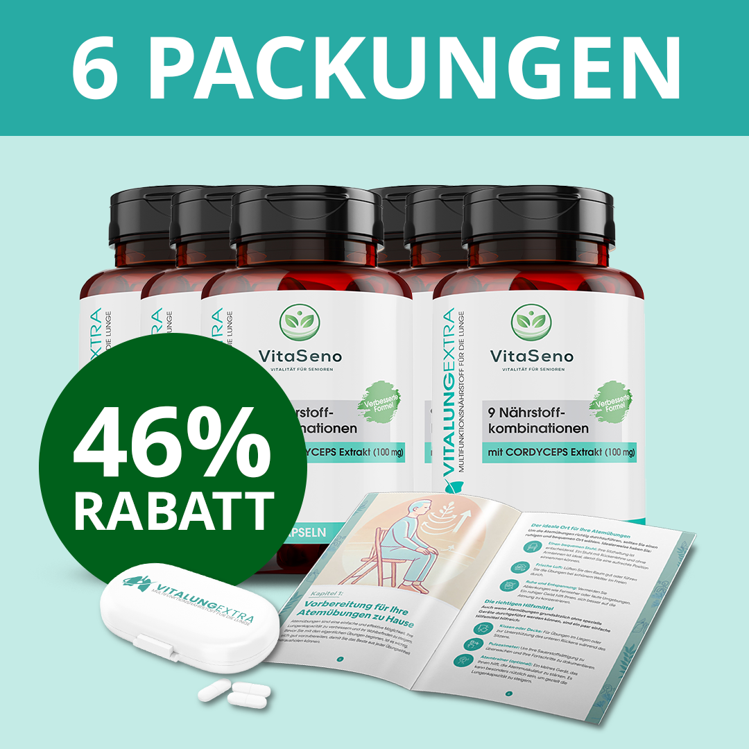 VitalungExtra - Mit Cordyceps aus der TCM und wertvollen Vitaminen