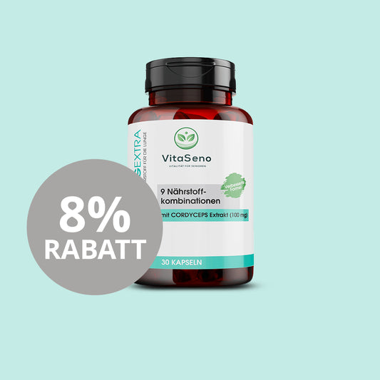 Rabattaktion Gesund im Alter Magazin - VitalungExtra - Mit Cordyceps aus der TCM und wertvollen Vitaminen