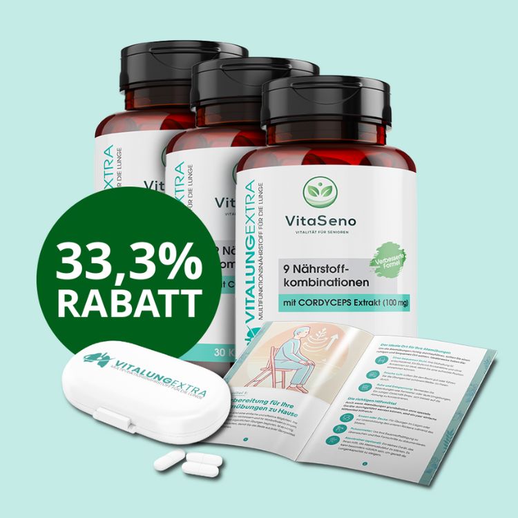 Rabattaktion Gesund im Alter Magazin... - VitalungExtra - Mit Cordyceps aus der TCM und wertvollen Vitaminen