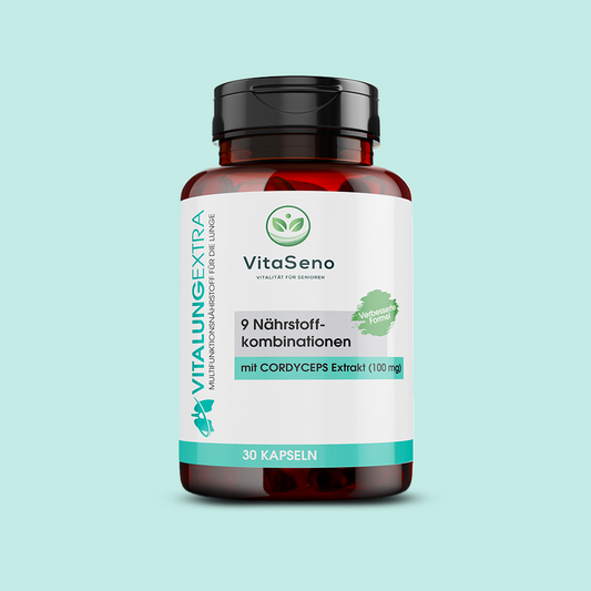 Rabattaktion Schweiz - Gesund im Alter Magazin - VitalungExtra - Mit Cordyceps aus der TCM und wertvollen Vitaminen
