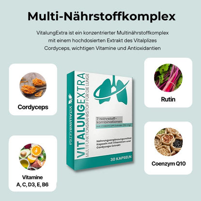 Rabattaktion Gesund im Alter Magazin - VitalungExtra - Mit Cordyceps aus der TCM und wertvollen Vitaminen - 4er Sortierung